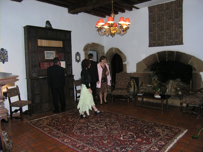 Int&eacute;rieur du Manoir de la No&euml; Verte