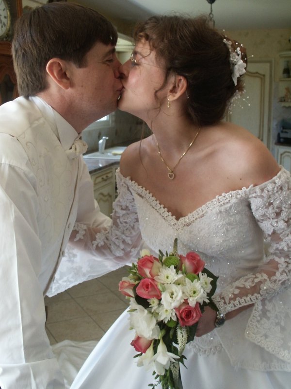 Karine et &Eacute;ric chez les parents de Karine