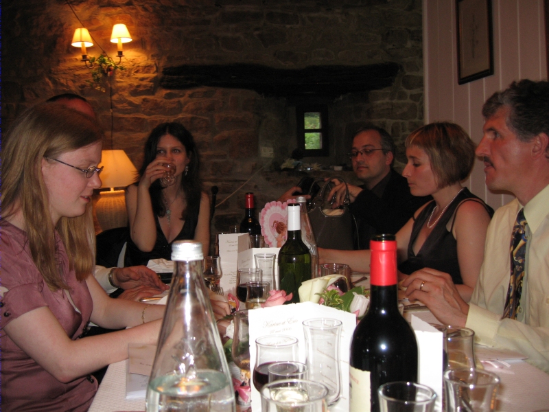 Table d'invit&eacute;s